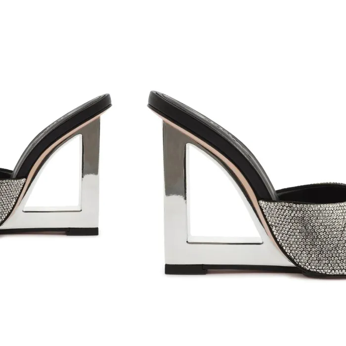 Sandals Filipa Mule Glam Crystal Schutz Shoes Mule