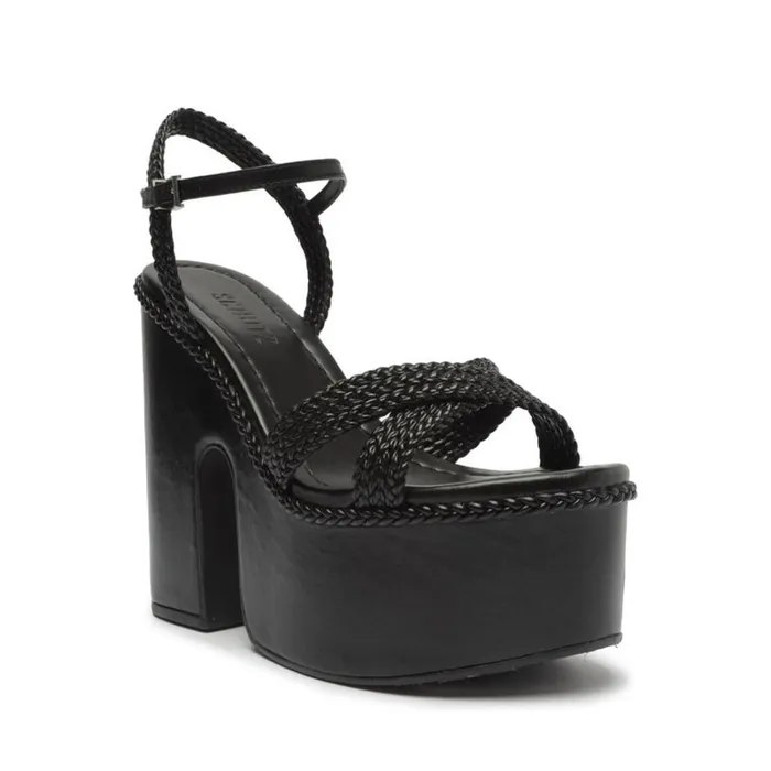 Sandals Karima Cutout Atanado Leather Sandal Black Schutz Shoes Platforms Sandals Karima Cutout Atanado Leather Sandal Black Schutz Shoes Platforms