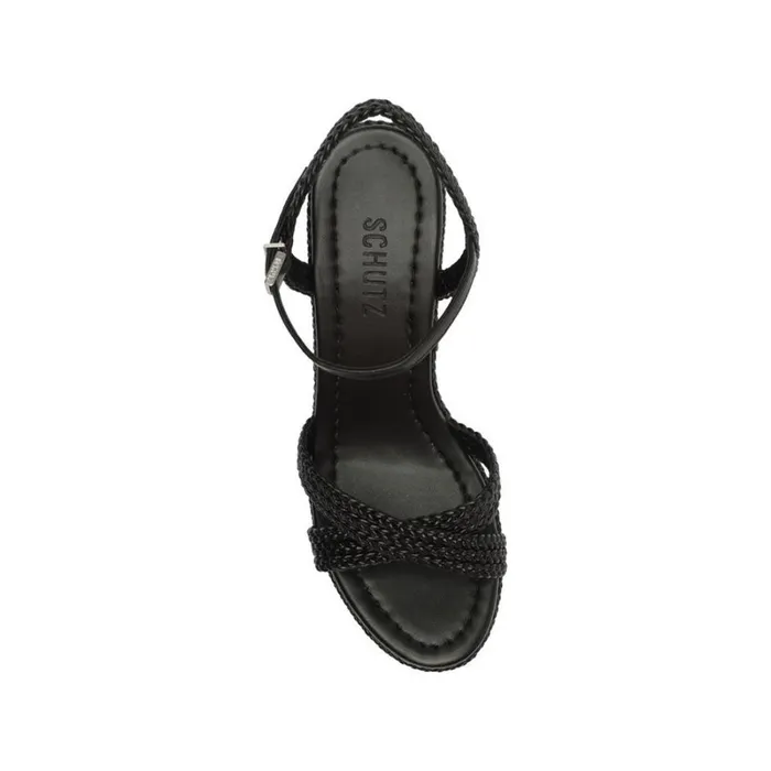 Sandals Karima Cutout Atanado Leather Sandal Black Schutz Shoes Platforms Sandals Karima Cutout Atanado Leather Sandal Black Schutz Shoes Platforms