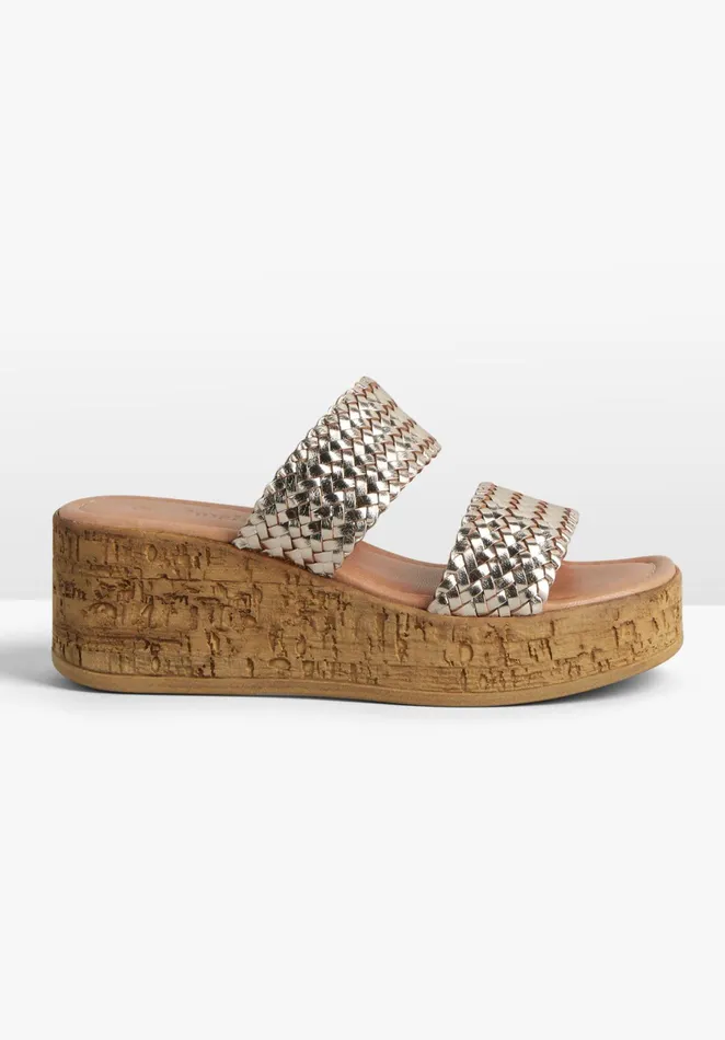 Sandals Women Hush Boracay Wedges Rose Gold