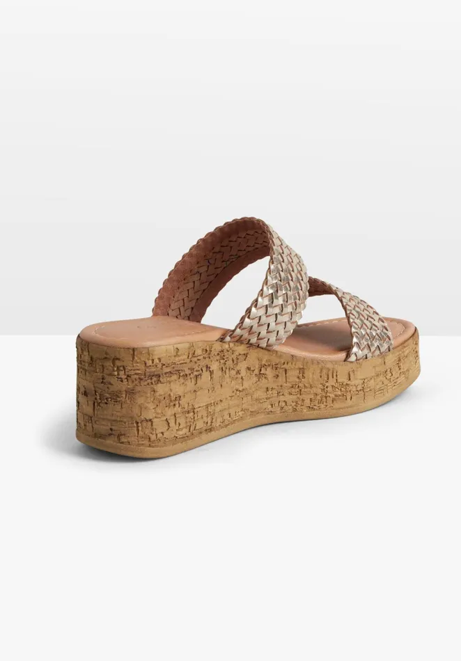 Sandals Women Hush Boracay Wedges Rose Gold