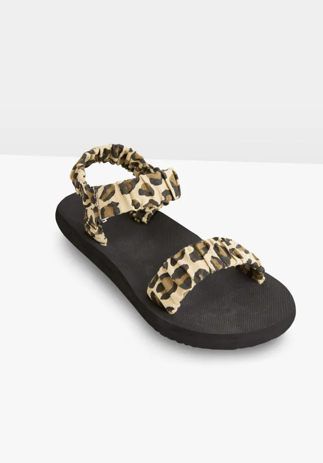 Sandals Women Hush Kuta Leopard Sandals Leopard