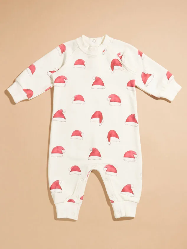 Santa Hats Romper White Boy Altar039d State Playwear