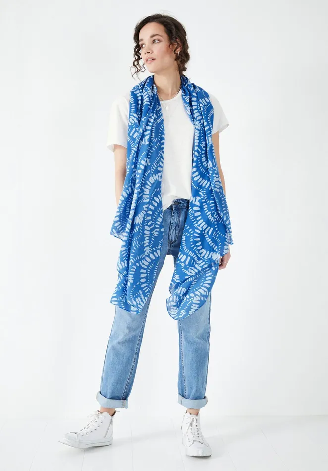 Scarves Women Hush Karas Scarf Blue
