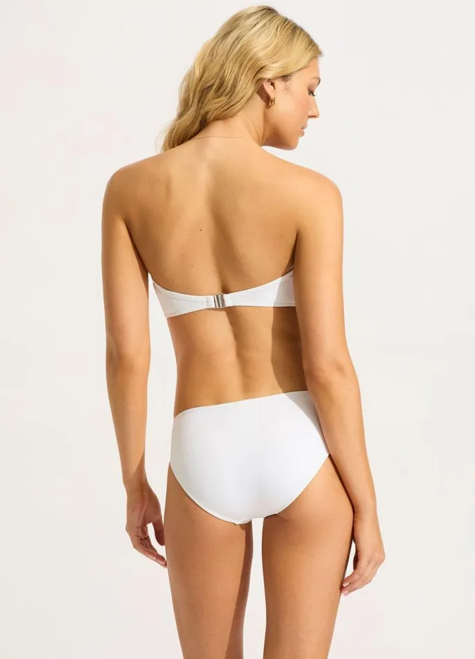 Seafolly Bandeau Women Seafolly Collective Twist Bandeau Bikini Top 8211 White