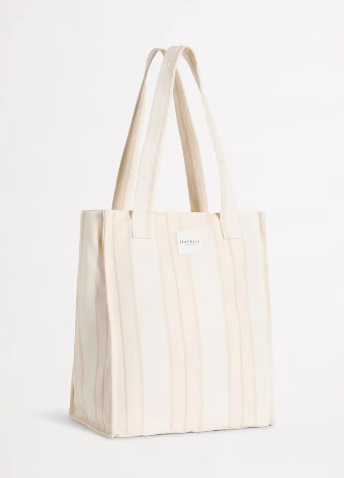 Seafolly Beach Bags Women Aurora Tote Bag 8211 Sand