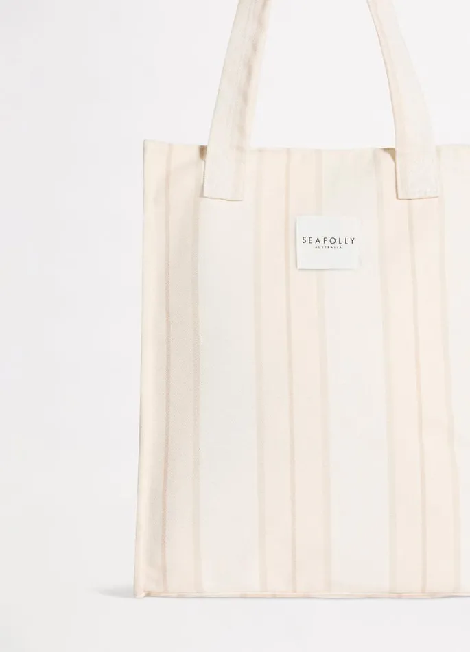 Seafolly Beach Bags Women Aurora Tote Bag 8211 Sand