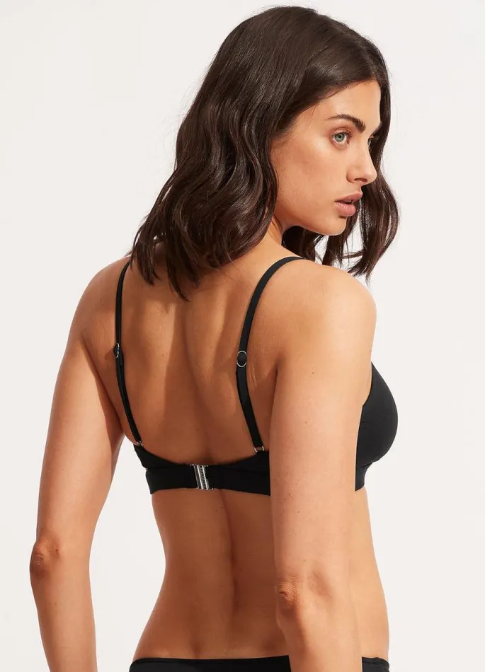 Seafolly Bralette Women Seafolly Collective Hybrid Bralette 8211 Black