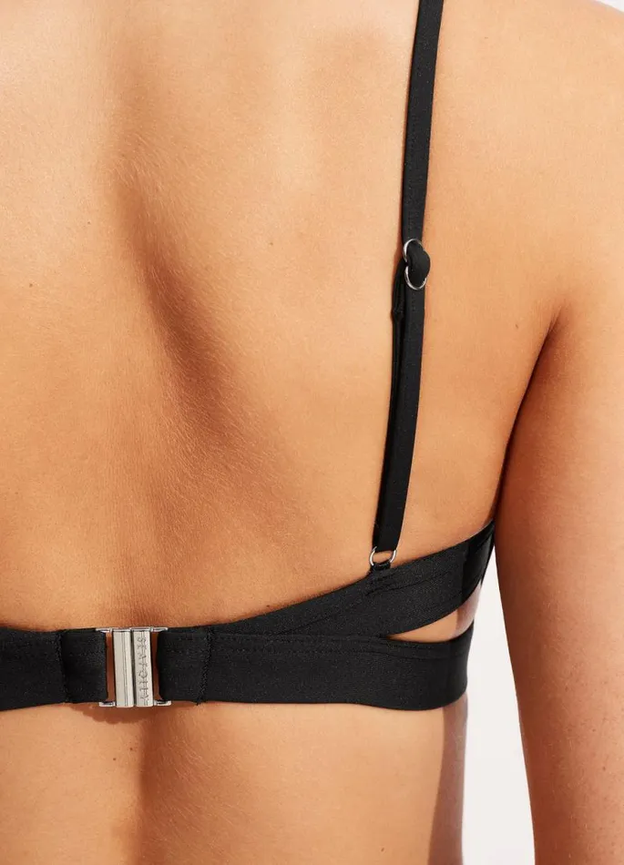 Seafolly Bralette Women Seafolly Collective Hybrid Bralette 8211 Black