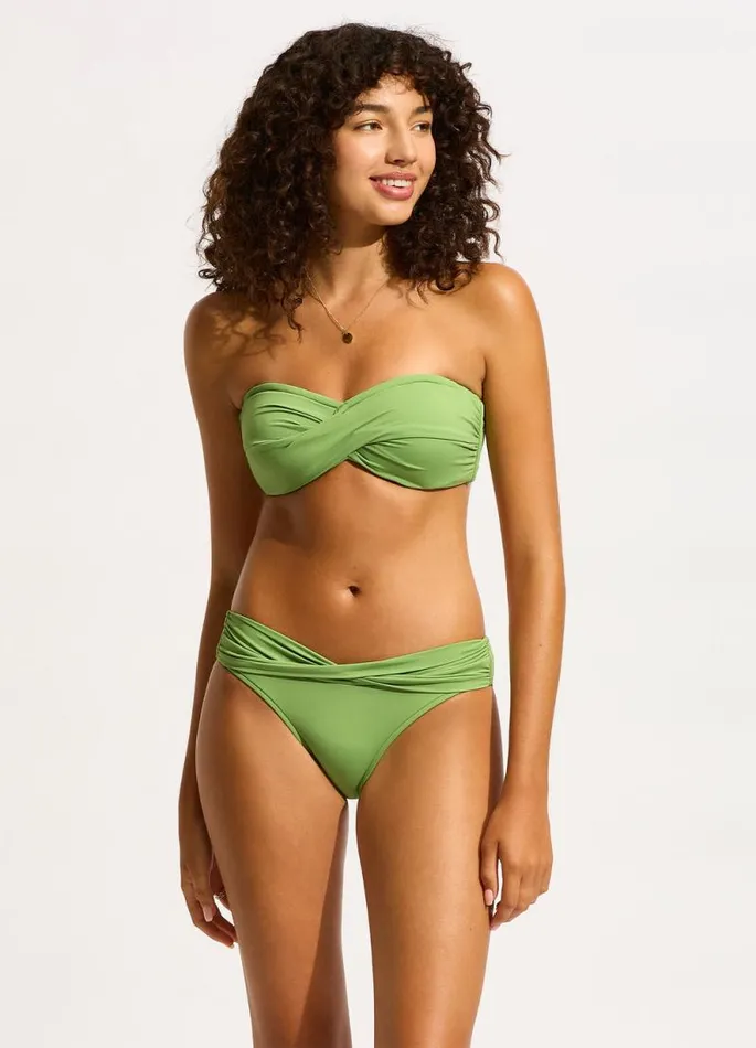 Seafolly Hipster Women Seafolly Collective Twist Band Hipster 8211 Sage