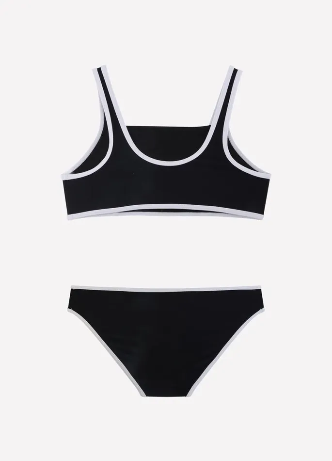 Seafolly Teen Girls 816 Years Girls Essentials Bikini 8211 Black