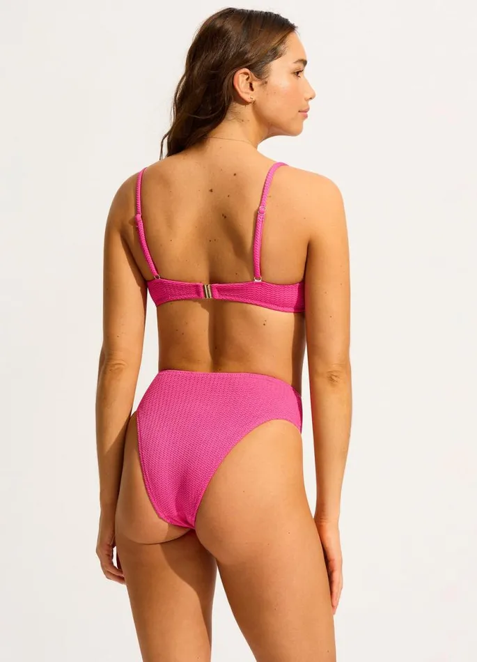 Seafolly Underwire Women Sea Dive Underwire Bikini Top 8211 Fuchsia Rose