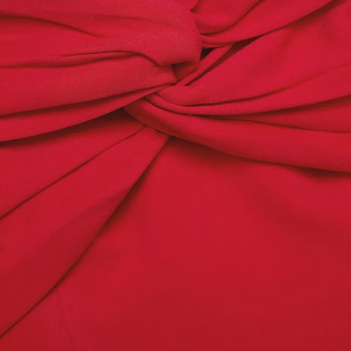 Self Portrait Dresses Women Red Off Shoulder Midi Dress