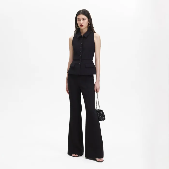 Self Portrait Jumpsuits Women Black Tailored Jumpsuit Self Portrait Jumpsuits Women Black Tailored Jumpsuit