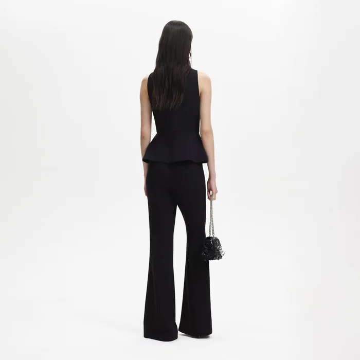 Self Portrait Jumpsuits Women Black Tailored Jumpsuit Self Portrait Jumpsuits Women Black Tailored Jumpsuit