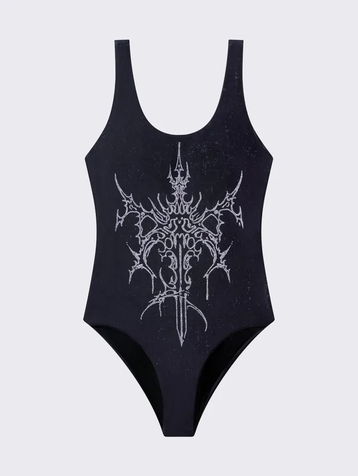 Shadowblade Black Swimsuit Women Minga London Swimwear