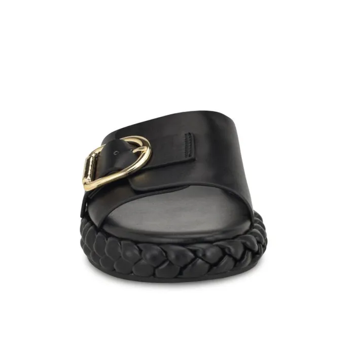 Shantel Casual Woven Footbed Sandals Black Women Nine West Sandals Shantel Casual Woven Footbed Sandals Black Women Nine West Sandals