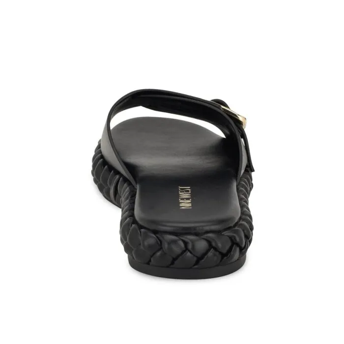 Shantel Casual Woven Footbed Sandals Black Women Nine West Sandals Shantel Casual Woven Footbed Sandals Black Women Nine West Sandals