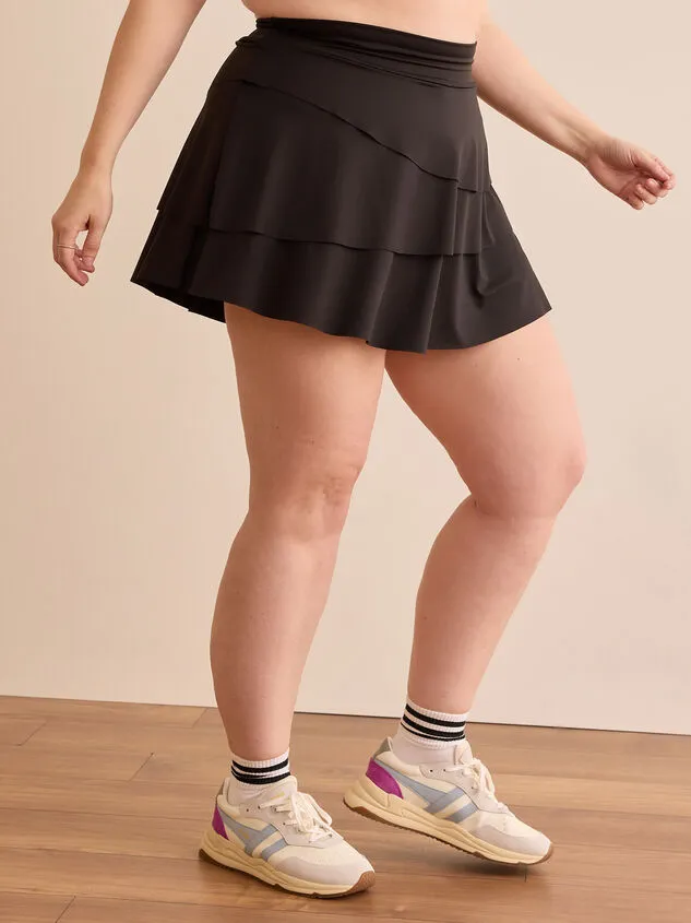 Shift Ruffle Tennis Skort Black Women Altar039d State Athleisure Shift Ruffle Tennis Skort Black Women Altar039d State Athleisure