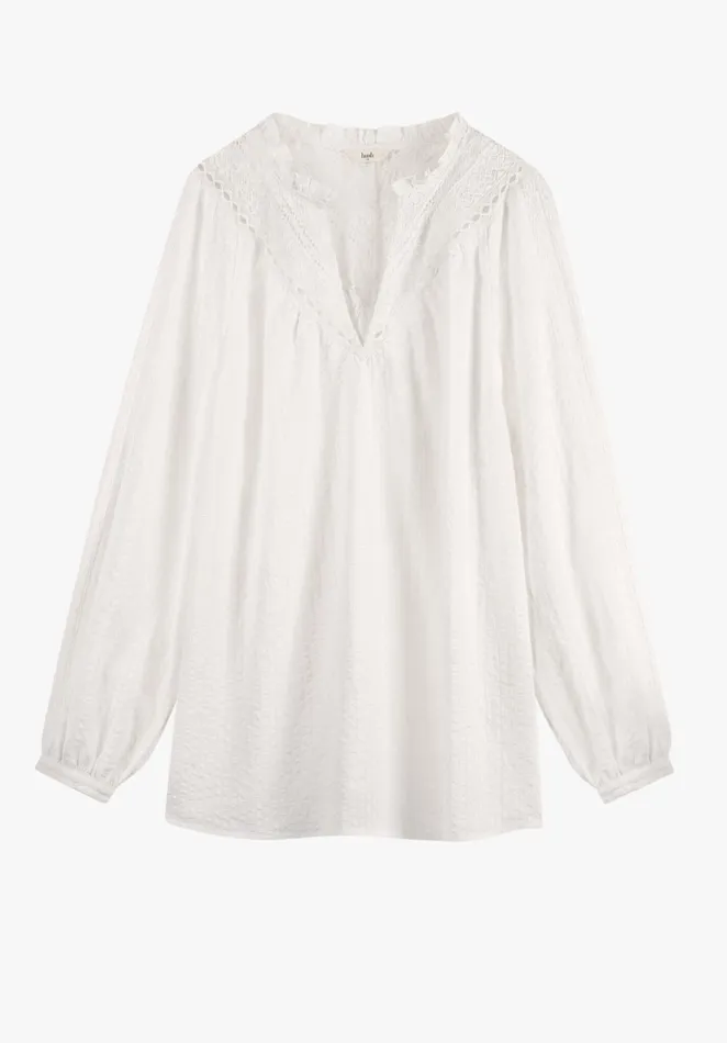 Shirts and Blouses Women Hush Bluebell Lace Blouse Ecru