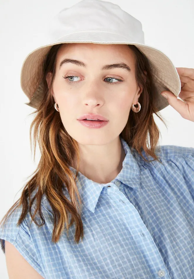 Shirts and Blouses Women Hush Selena Checked Shirt Blue