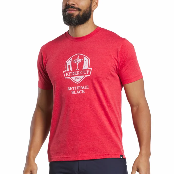 Shirts Ryder Cup Logo Tee 8211 FootJoy Men