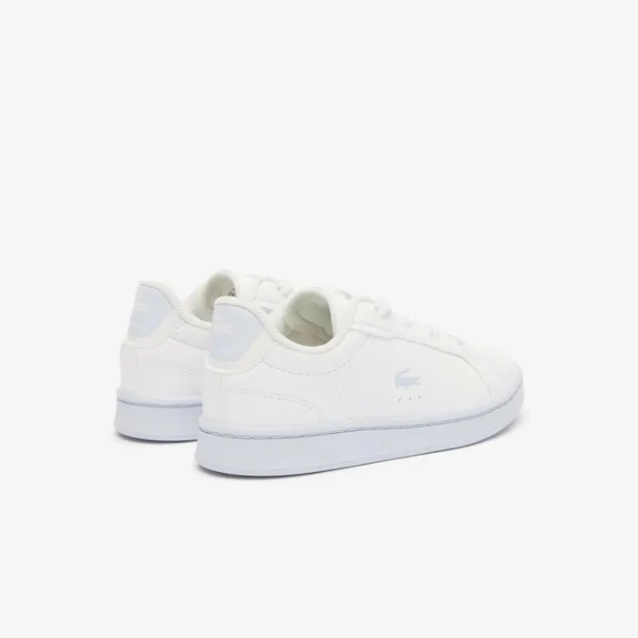 Shoes and Accessories Kids Lacoste Infants039 Carnaby Pro Sneakers Whitelight Blue 1t3