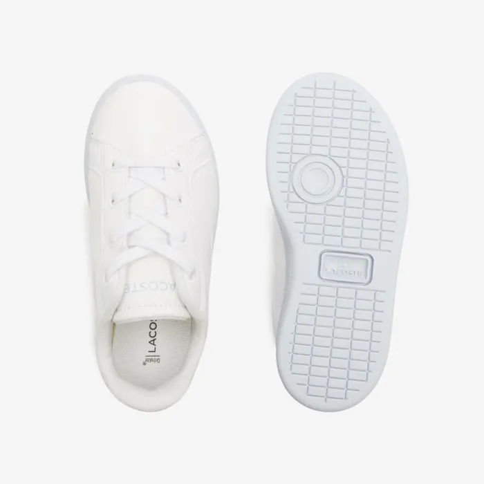 Shoes and Accessories Kids Lacoste Infants039 Carnaby Pro Sneakers Whitelight Blue 1t3