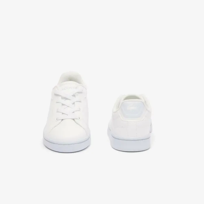 Shoes and Accessories Kids Lacoste Infants039 Carnaby Pro Sneakers Whitelight Blue 1t3