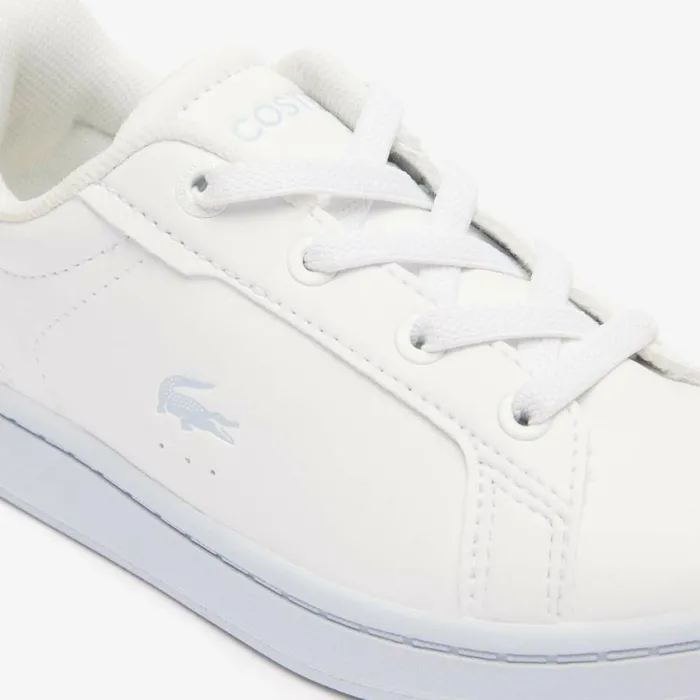 Shoes and Accessories Kids Lacoste Infants039 Carnaby Pro Sneakers Whitelight Blue 1t3