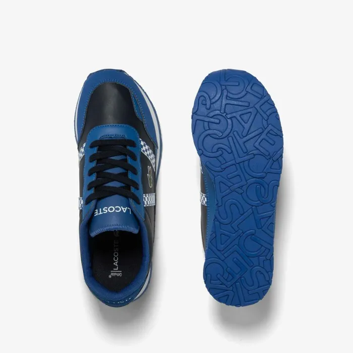 Shoes and Accessories Kids Lacoste Juniors039 Partner Sneakers Navyblue Nv1