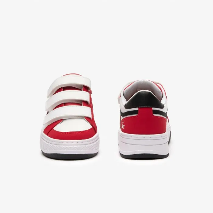 Shoes and Accessories Kids Lacoste Juniors L001 Sneakers Redwhite 17k