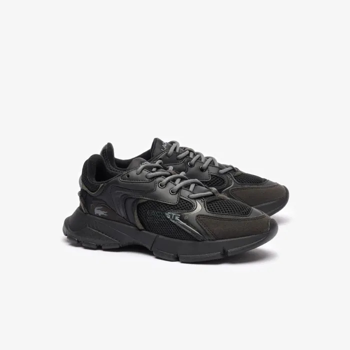 Shoes and Accessories Kids Lacoste Juniors L003 Neo Sneakers Blkblk 02h