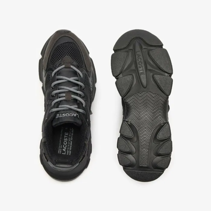 Shoes and Accessories Kids Lacoste Juniors L003 Neo Sneakers Blkblk 02h