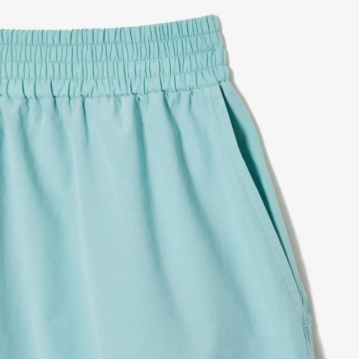 Shorts and Skirts Women Lacoste Womens Cotton Poplin Shorts Blue K98