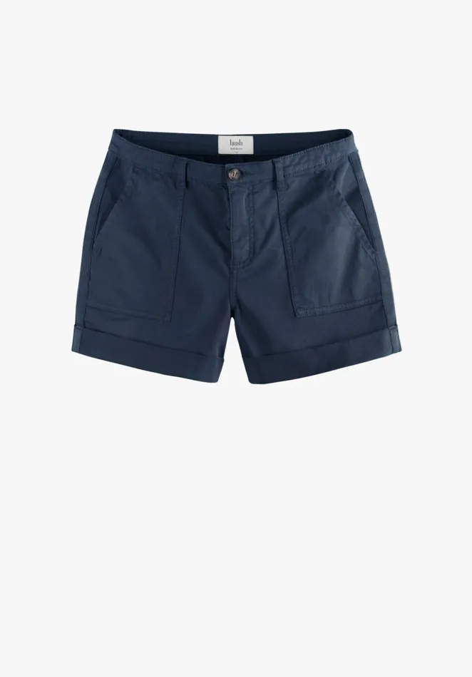 Shorts Women Hush StretchCotton Chino Shorts Midnight
