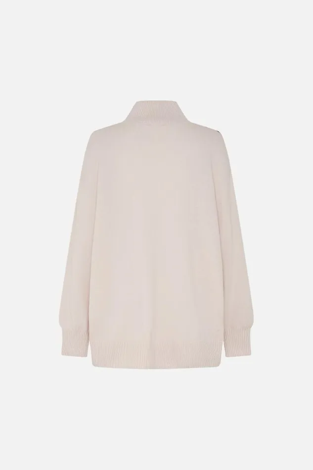 SILK FRONT TURTLE NECK KNIT GROTTO GODDESS Grotto Goddess Womens Camilla Knitwear