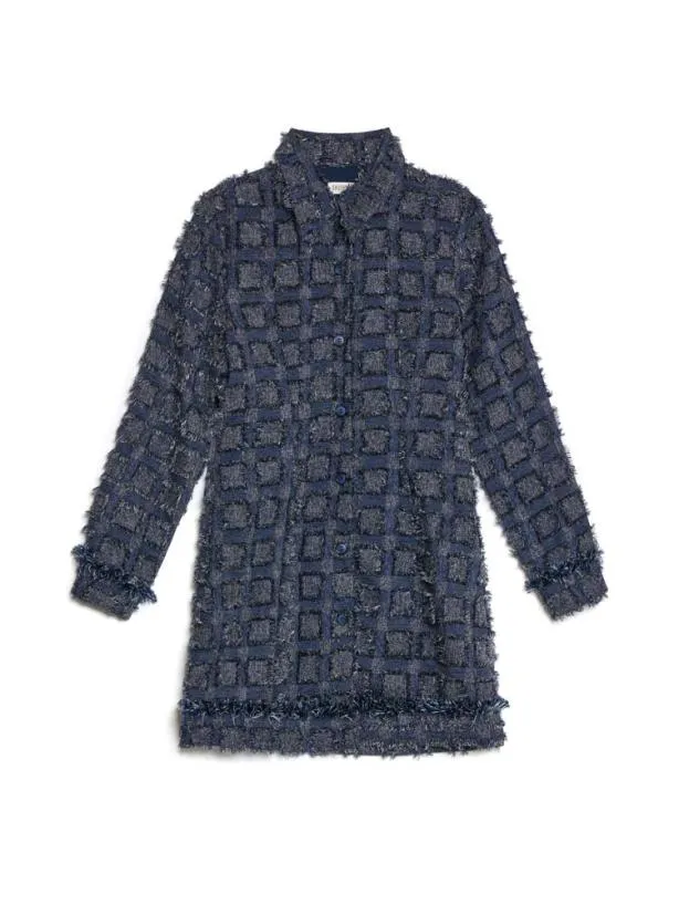 Sister Jane Dresses Womenswear Ghospell Esther Fray Mini Dress Aegean Blue