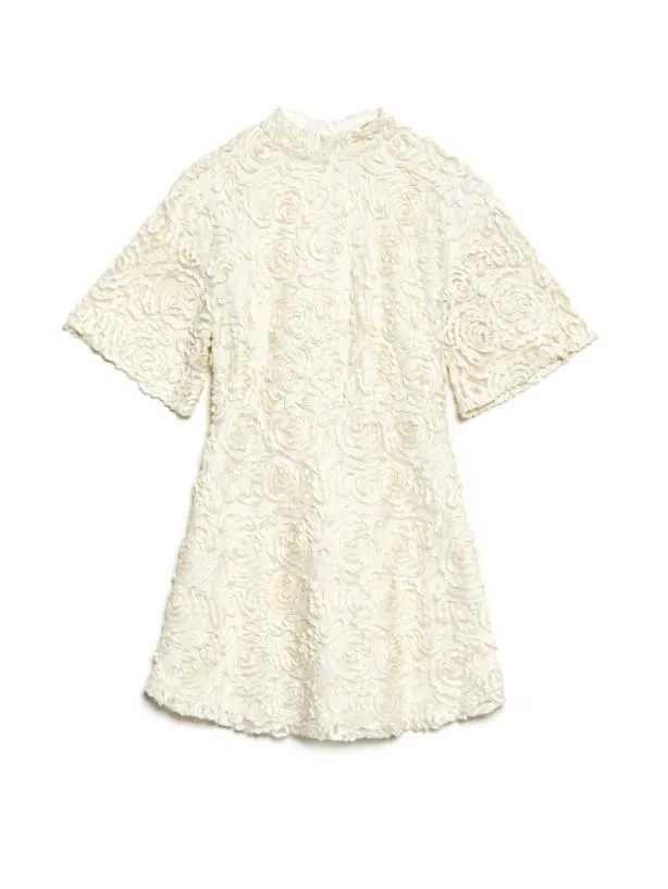 Sister Jane Dresses Womenswear Ghospell Maeve PU Mini Dress Brillant White