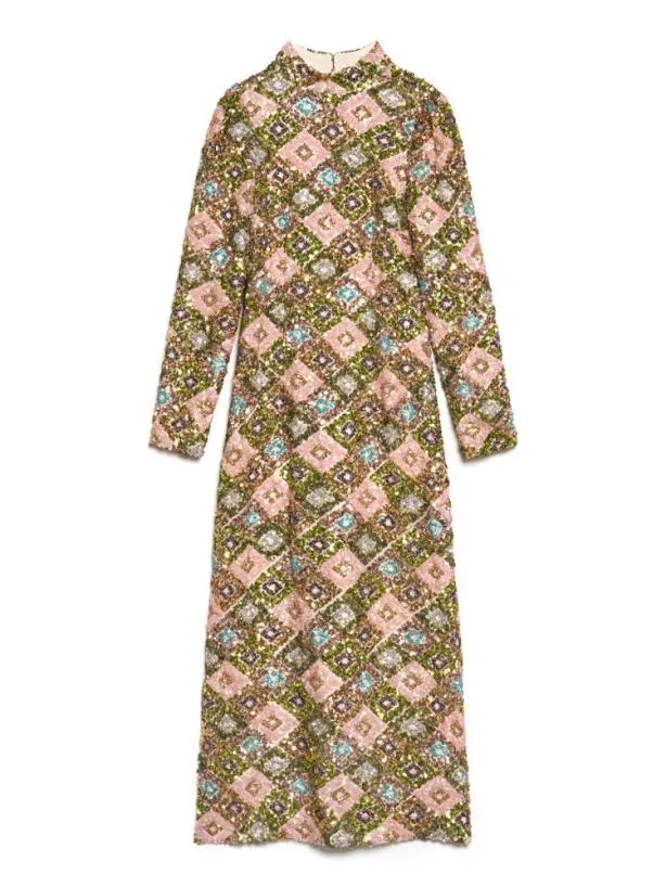 Sister Jane Dresses Womenswear Ghospell Ramona Sequin Maxi Dress Multicolour