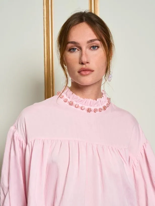 Sister Jane Tops Womenswear DREAM Caneles Tiered Top Pastel Pink