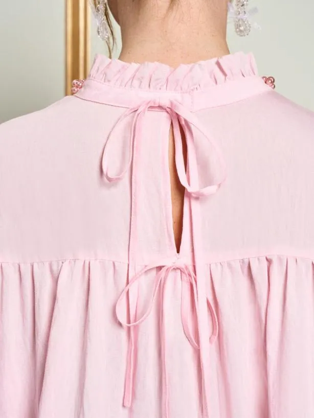 Sister Jane Tops Womenswear DREAM Caneles Tiered Top Pastel Pink