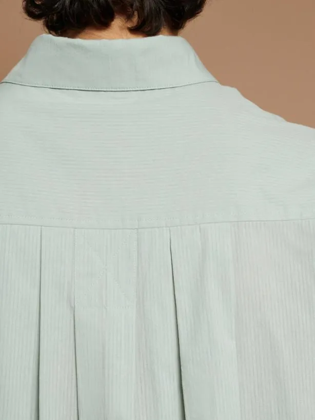 Sister Jane Tops Womenswear Ernest Pleat Shirt Sage Green