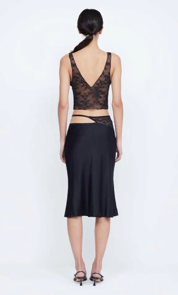 Skirts Shop Bec Bridge Santal Asym Midi Skirt Black