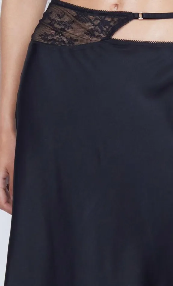 Skirts Shop Bec Bridge Santal Asym Midi Skirt Black