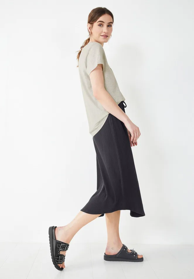 Skirts Women Hush Ridley Textured Skirt Black