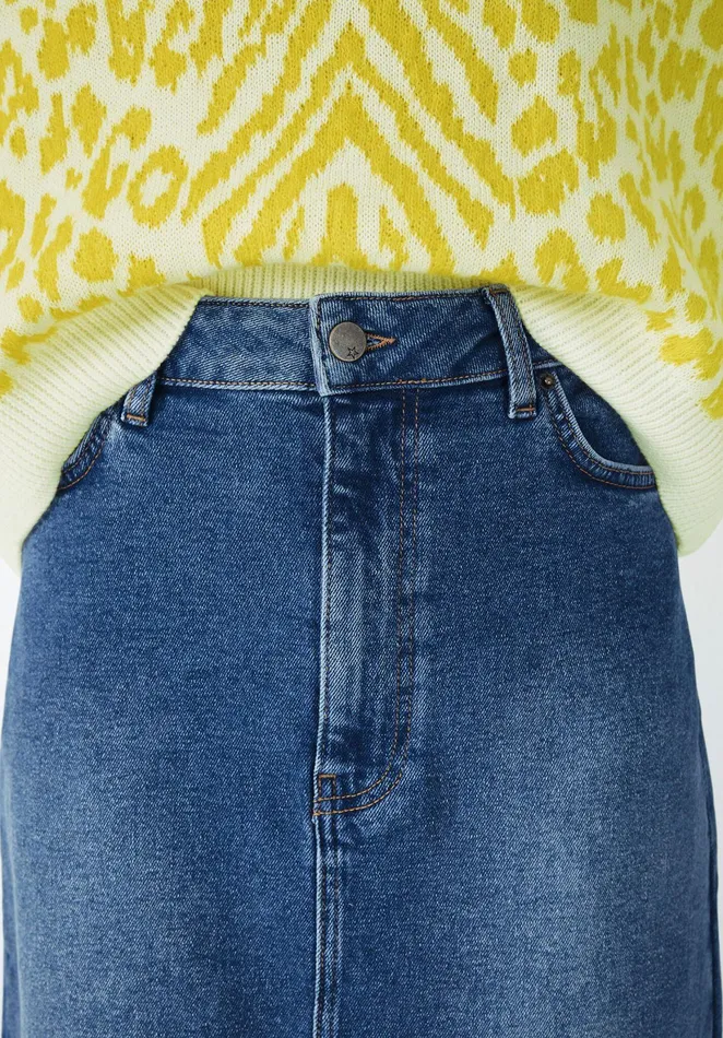 Skirts Women Hush Sandy Denim Skirt Mid Blue