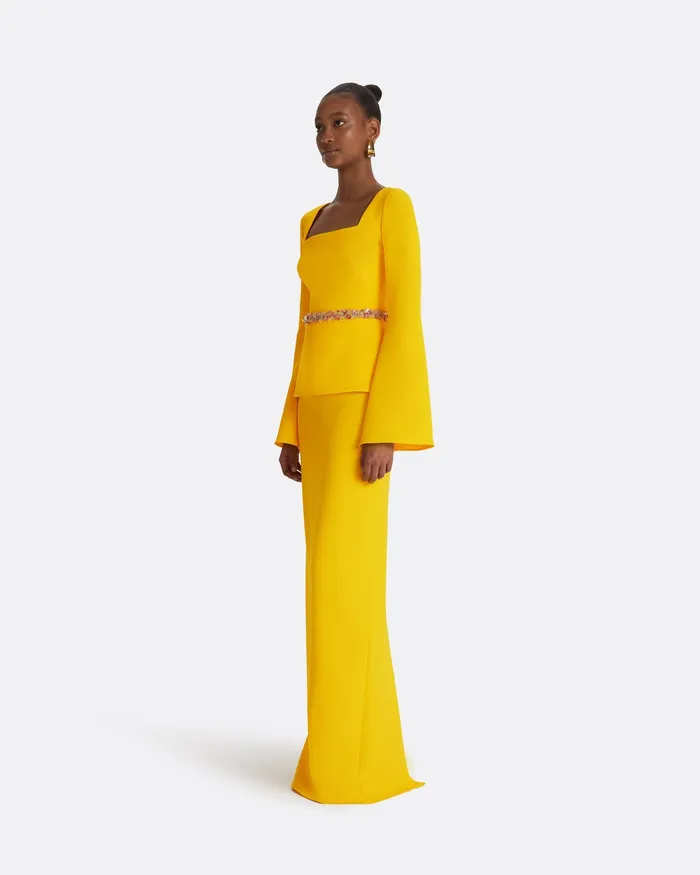 Skirts Women Sidha Sunshine Yellow Skirt Sunshine Yellow Safiyaa