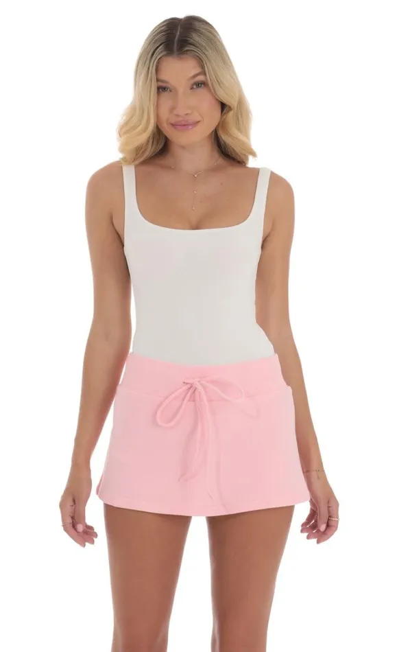 Skort Pink Women LUCY IN THE SKY Loungewear