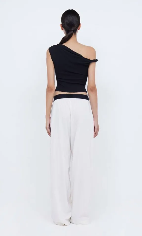 Sleeveless Shop Bec Bridge Akacia Twist Top Black